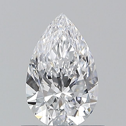 0.7 carat D-IF Natūralus Pear Deimantas (1)