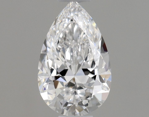 0.51 carat D-IF Natūralus Pear Deimantas (1)
