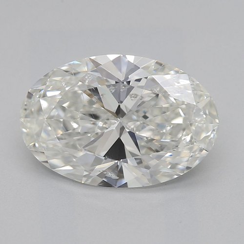 2.01 carat H-SI2 Natūralus Oval Deimantas (1)