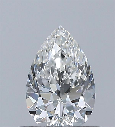 0.51 carat G-VS1 Natūralus Pear Deimantas (1)