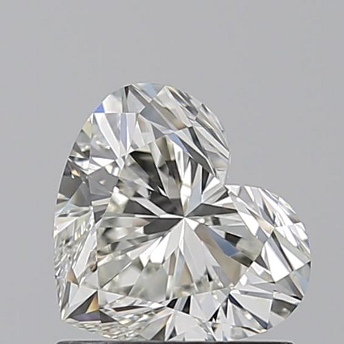 1.05 carat K-VS1 Natūralus Heart Deimantas (1)