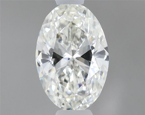 0.45 carat I-VVS2 Natūralus Oval Deimantas (1)