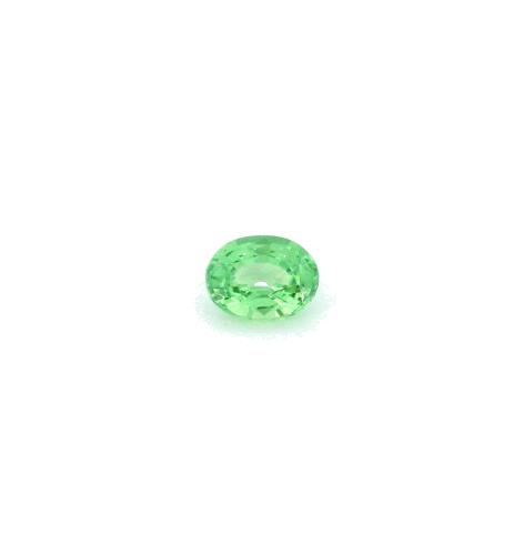 0.43 carat GREEN Oval Garnet (1)