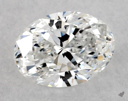 1.02 carat D-VS1 Natūralus Oval Deimantas (1)