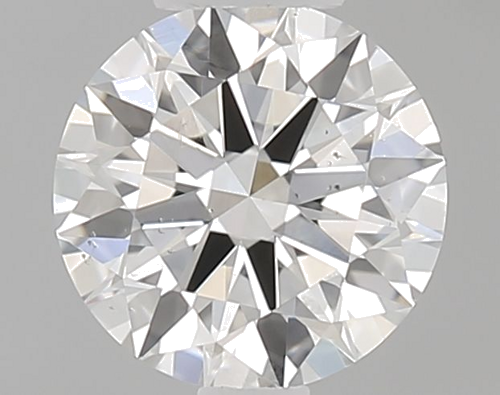 0.53 carat G-SI1 Excellent cut Natūralus Round Deimantas (1)