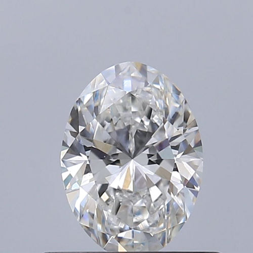 0.51 carat F-VS2 Natūralus Oval Deimantas (1)