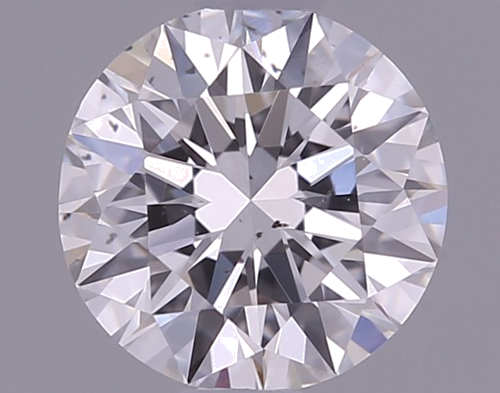 0.5 carat F-SI1 Excellent cut Natūralus Round Deimantas (1)