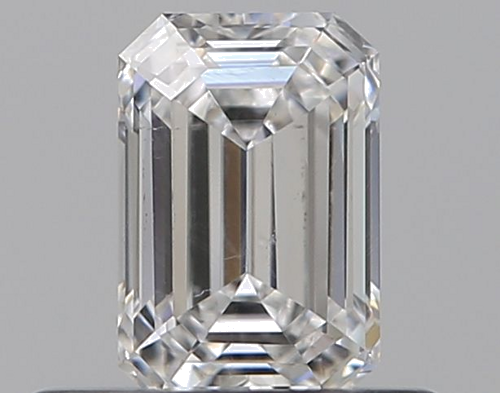 0.42 carat E-SI1 Natūralus Emerald Deimantas (1)