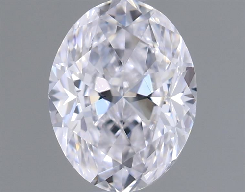 0.5 carat D-VVS2 Natūralus Oval Deimantas (1)