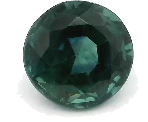 0.63 carat BLUE Round Safyras (1)