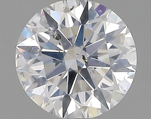 1.01 carat E-SI2 Excellent cut Natūralus Round Deimantas (1)