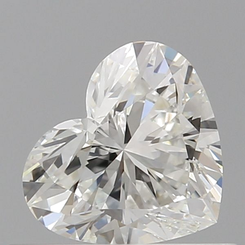 0.5 carat H-VVS1 Natūralus Heart Deimantas (1)