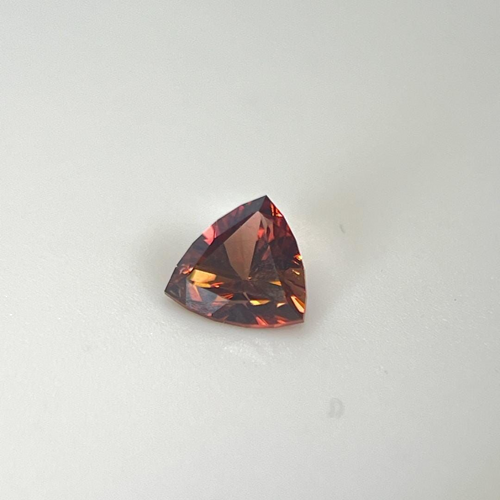 1.098 carat PINK Trilliant Tourmaline (1)