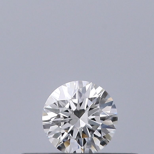 0.19 carat F-VVS1 Excellent cut Natūralus Round Deimantas (1)