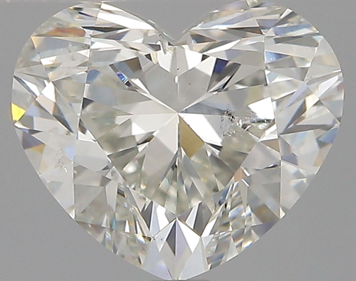 1.83 carat I-SI2 Natūralus Heart Deimantas (1)