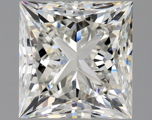 2.01 carat H-VS2 Natūralus Princess Deimantas (1)
