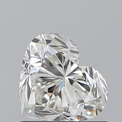 1.02 carat J-VVS1 Natūralus Heart Deimantas (1)