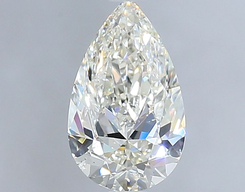 1.0 carat J-SI2 Natūralus Pear Deimantas (1)