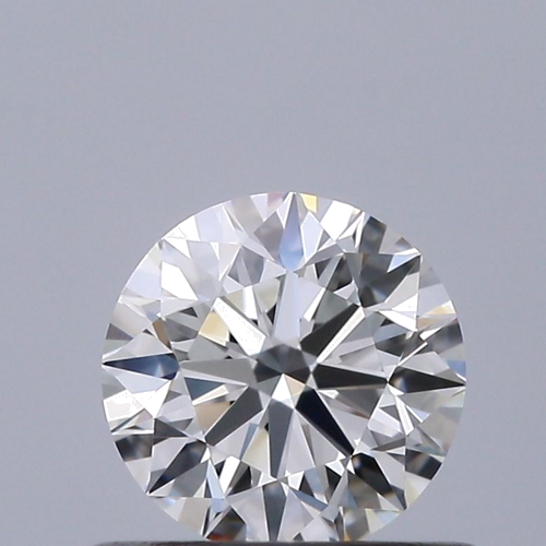 0.5 carat F-VVS2 Excellent cut Natūralus Round Deimantas (1)