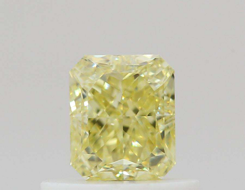 0.52 carat Fancy Yellow-VS1 Natūralus Radiant Deimantas (1)