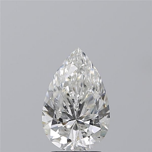 2.01 carat G-SI2 Natūralus Pear Deimantas (1)