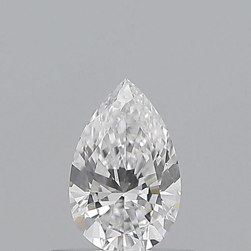 0.5 carat D-VVS2 Natūralus Pear Deimantas (1)