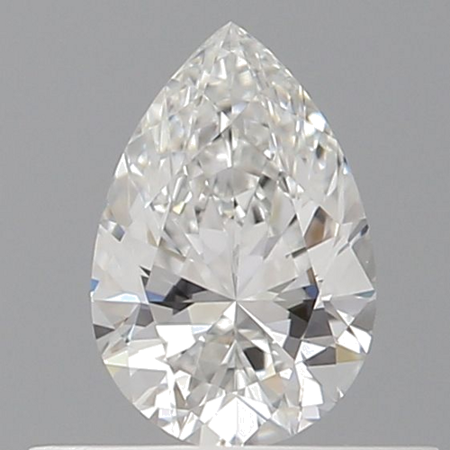 0.4 carat E-VVS1 Natūralus Pear Deimantas (1)