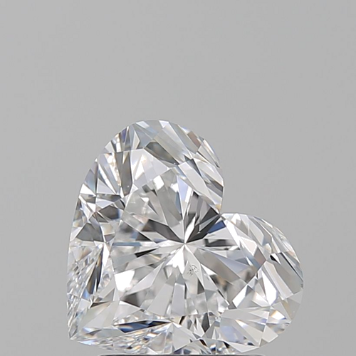 2.21 carat D-VS2 Natūralus Heart Deimantas (1)