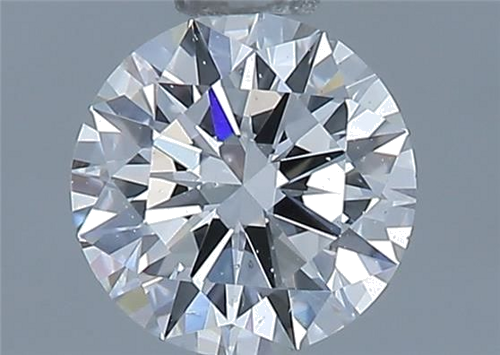 0.5 carat F-SI1 Excellent cut Natūralus Round Deimantas (1)