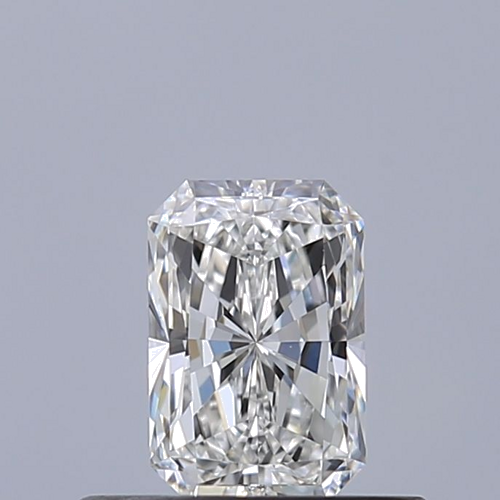 0.4 carat F-VVS1 Natūralus Radiant Deimantas (1)