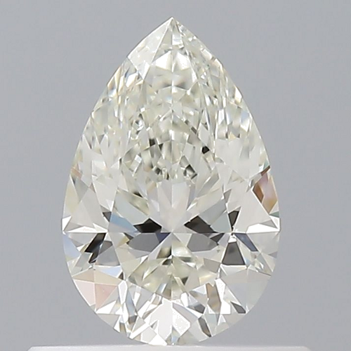 0.5 carat J-VVS2 Natūralus Pear Deimantas (1)