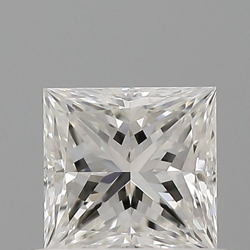 0.5 carat F-VVS1 Natūralus Princess Deimantas (1)