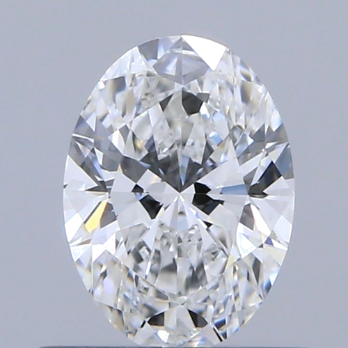 0.5 carat E-VS2 Natūralus Oval Deimantas (1)