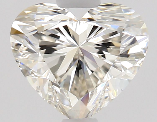 1.01 carat J-VVS2 Natūralus Heart Deimantas (1)