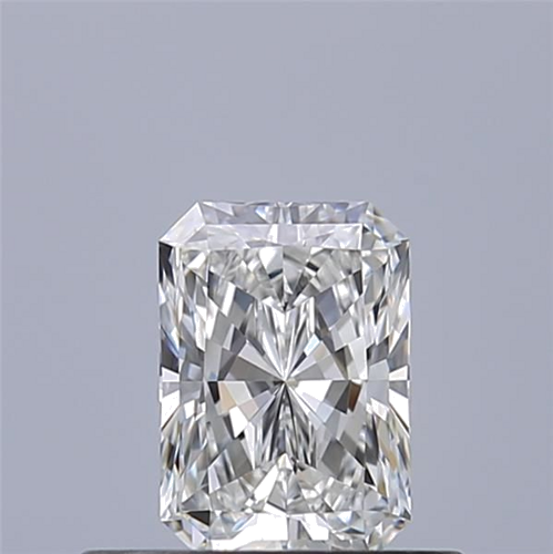 0.42 carat F-VVS1 Natūralus Radiant Deimantas (1)