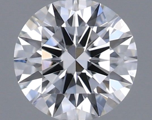 0.17 carat F-VVS1 Excellent cut Natūralus Round Deimantas (1)