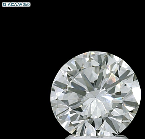 3.02 carat I-SI1 Very Good cut Natūralus Round Deimantas (1)