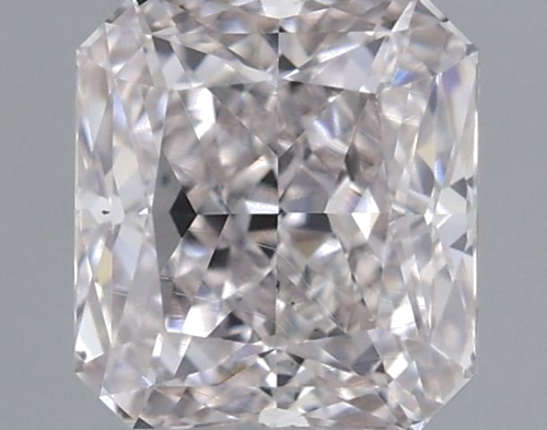 0.52 carat Very Light Pink-VS2 Natūralus Radiant Deimantas (1)
