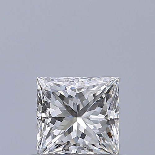 0.41 carat E-VVS2 Natūralus Princess Deimantas (1)
