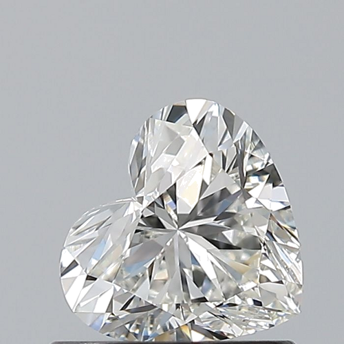 0.7 carat H-VS1 Natūralus Heart Deimantas (1)