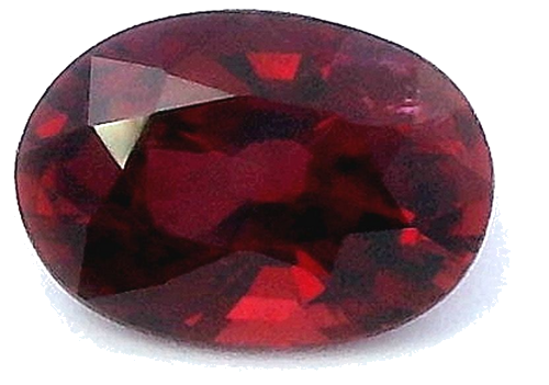 0.69 carat RED Oval Rubinas (1)