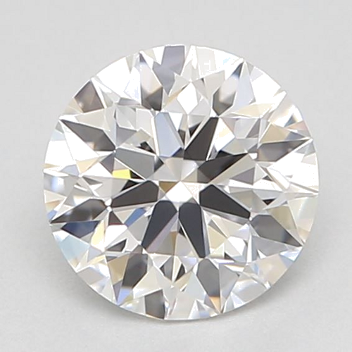 0.51 carat F-VVS2 Excellent cut Natūralus Round Deimantas (1)