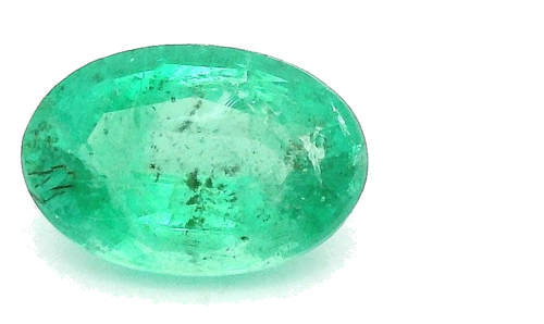 0.49 carat GREEN Oval Smaragdas (1)