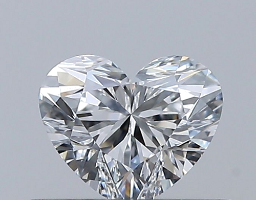 0.36 carat E-VVS2 Natūralus Heart Deimantas (1)