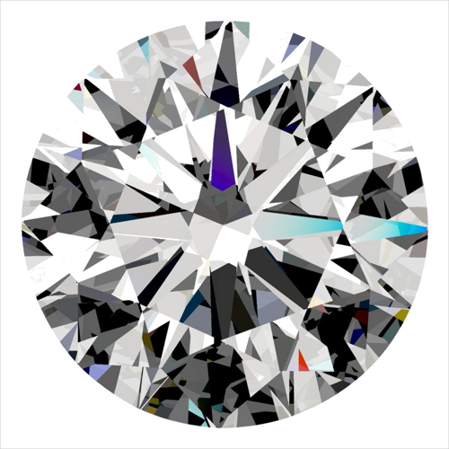 0.3 carat F-SI2 Excellent cut Natūralus Round Deimantas (1)