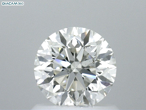 0.95 carat I-SI1 Excellent cut Natūralus Round Deimantas (1)