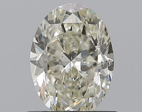 0.7 carat K-SI2 Natūralus Oval Deimantas (1)
