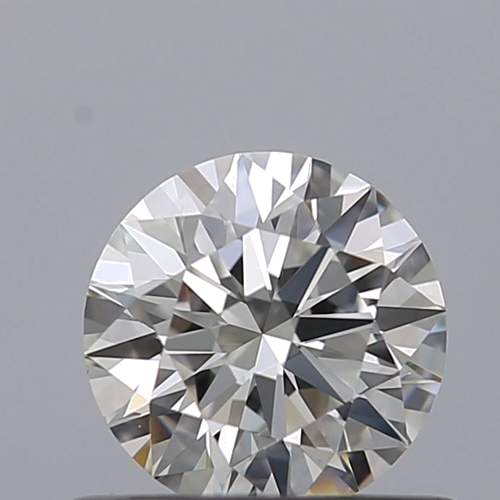 0.55 carat F-VVS1 Excellent cut Natūralus Round Deimantas (1)