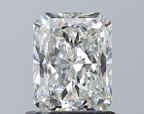 0.91 carat G-SI1 Natūralus Radiant Deimantas (1)