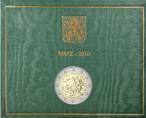 2010 Vatican Year of Priest 2 euro coin (2)